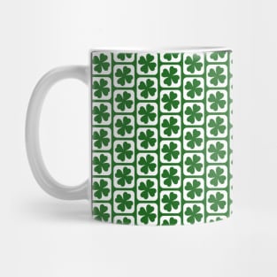 St. Patrick's Day Shamrocks Pattern Mug